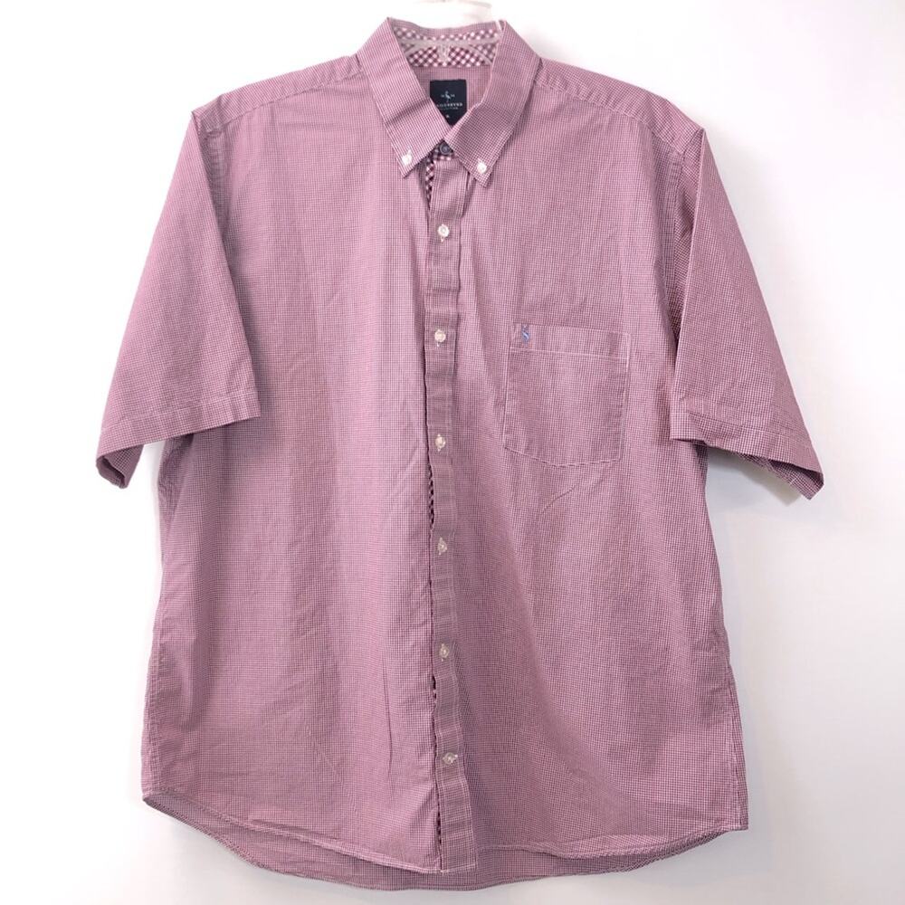 Mens Tailorbyrd Plaid Button Front Shirt